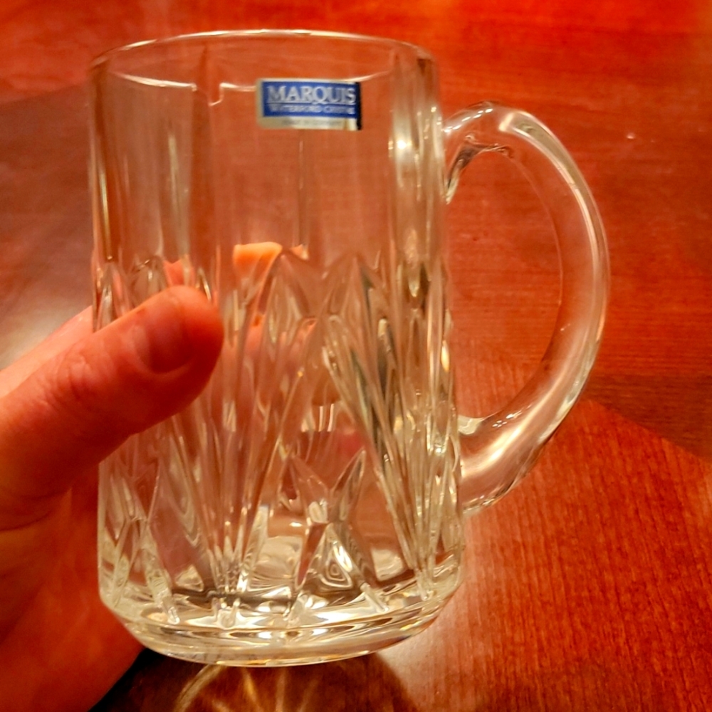 Waterford crystal beer mugs